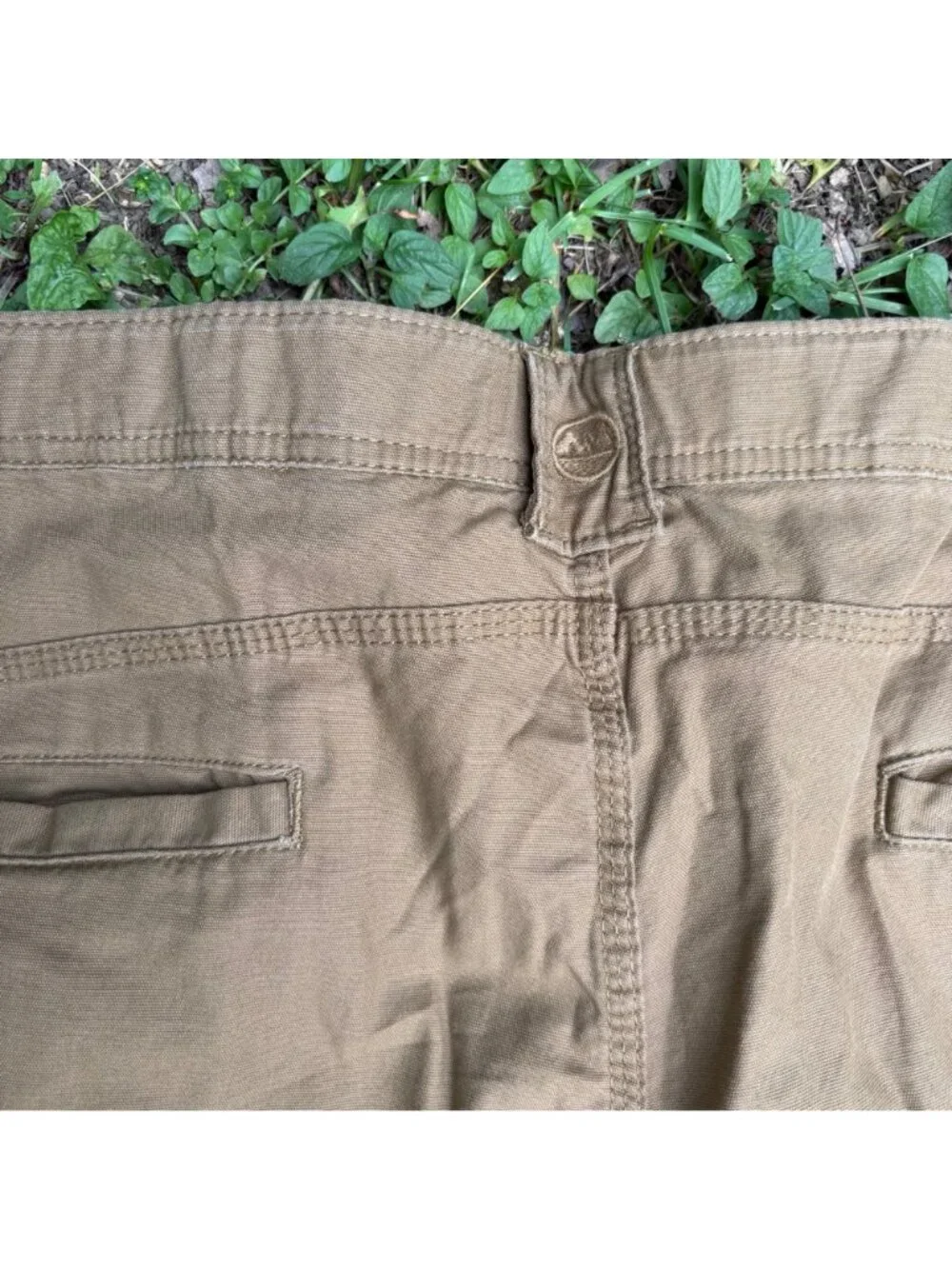 Wrangler Mens Khaki Pants 40x30 Cotton Blend Relaxed Fit‎ Durable Casual Wear